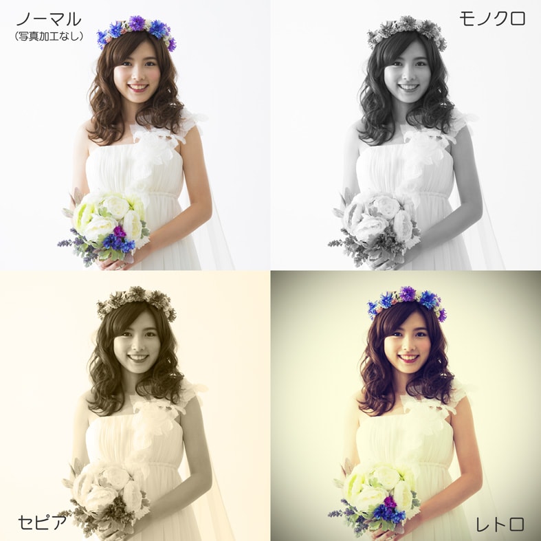 写真画像加工のイメージ