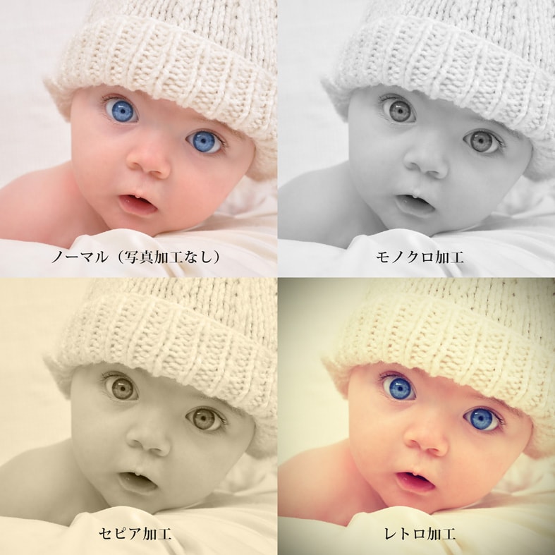 写真画像加工のイメージ